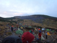 2015SW北アルプス縦走 3日目　雲ノ平テント場-双六小屋テント場①