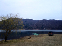 湖畔ちょい焚火 2014/04/17 15:29:24