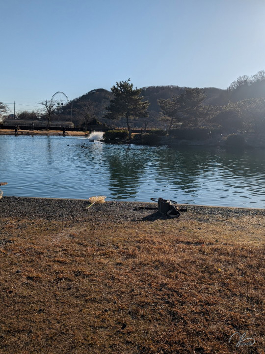 最初の釣りポイント