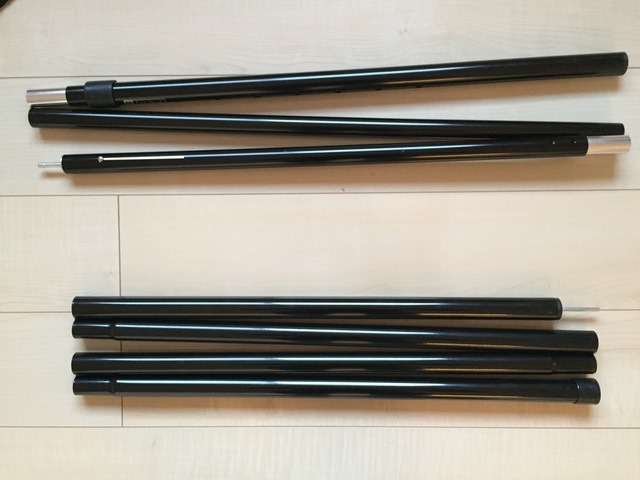 【購入】UNIFLAME(ユニフレーム) スチールタープポール タープポールだってこだわりたい！