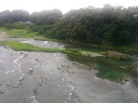 今朝の荒川：寄居