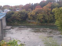 今朝の荒川：寄居