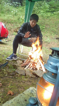 【アウトドアクッキング】今日は念願の焼きリンゴ成功ヽ(´▽｀)/ 2014/10/20 19:10:13