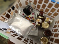 レトルト食品　保温して　食べてきた