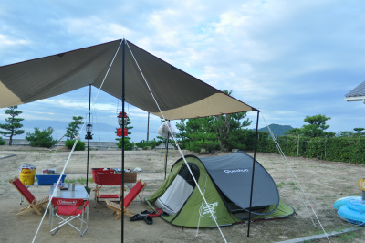 2013　ケシュア初張り海キャンプ