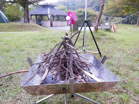 津谷キャンプ場　(2日目)