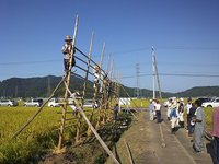 はさば建て、越前朝倉万灯夜 ２日目 2012/08/27 23:45:16