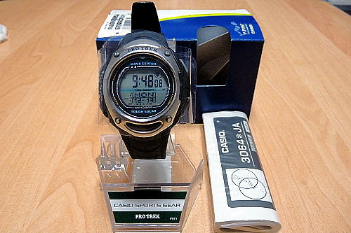 バス釣りに行こう in 福井:PROTREK ＰＲＷ－２００Ｊ－１ＪＲ到着