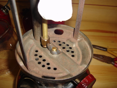 『Ｃｏｌｅｍａｎ200 canada ＬＡＮＴＥＲＮ』メンテ