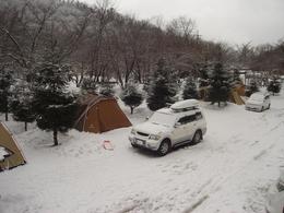 『ロミさん！雪中野営in大鬼谷2012』