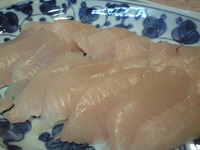 初獲物の料理 2012/11/18 18:52:47
