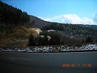 ⑥林道：峰山線を走る