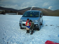 '0801雪遊び～A Happy New Year～