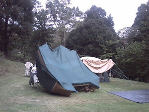 キャンプ日誌～オートキャンプ場　志駒　撤収日
