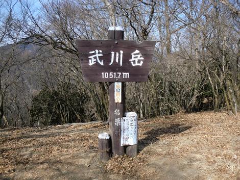 武川岳（たけかわだけ）1052M