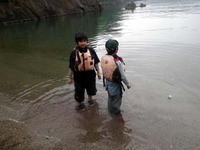 【雨宿り大作戦！！】テント大活躍！！　の巻 2012/05/02 18:05:59