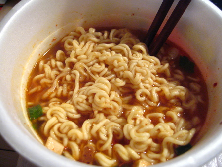 韓国のカップ麺