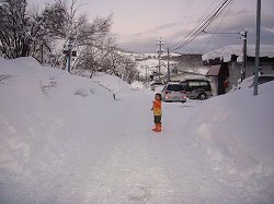 越年スキーＩＮはくのり10（帰宅）