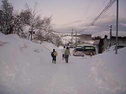 越年スキーＩＮはくのり10（帰宅）