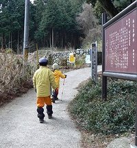 冬の金剛山・郵便道（1）