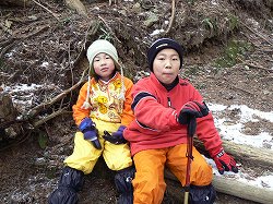 冬の金剛山・郵便道（2）