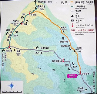 大峰・双門コース　③