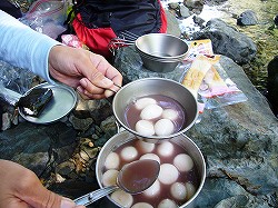 大台ヶ原・7 東大台コース（朝ご飯）