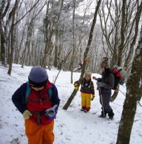 冬の観音峰８（観音峰山）