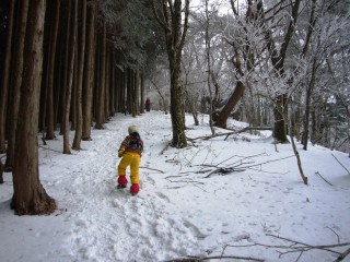 冬の観音峰９（頂上）