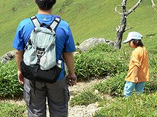 徳島・剣山8（次郎笈の途中から折り返し）