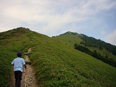 徳島・剣山8（次郎笈の途中から折り返し）