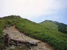 徳島・剣山8（次郎笈の途中から折り返し）