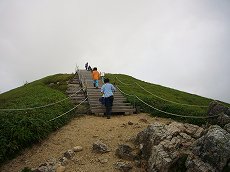 徳島・剣山8（次郎笈の途中から折り返し）