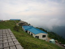 徳島・剣山8（次郎笈の途中から折り返し）