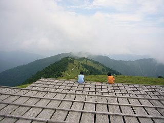 徳島・剣山8（次郎笈の途中から折り返し）