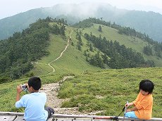 徳島・剣山8（次郎笈の途中から折り返し）