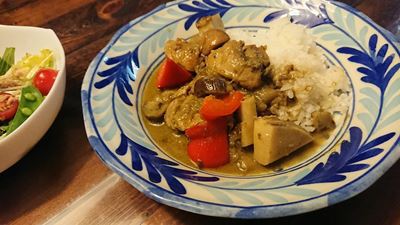 グリーンカレー！