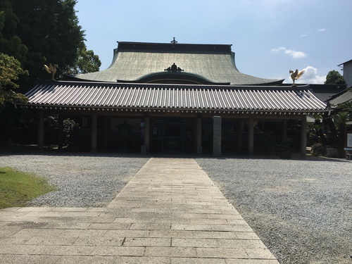 第六番札所安楽寺へランニング