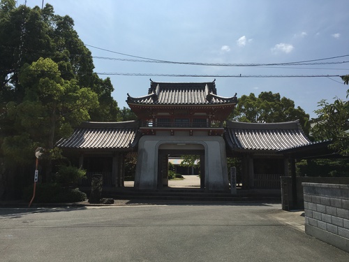 第六番札所安楽寺へランニング