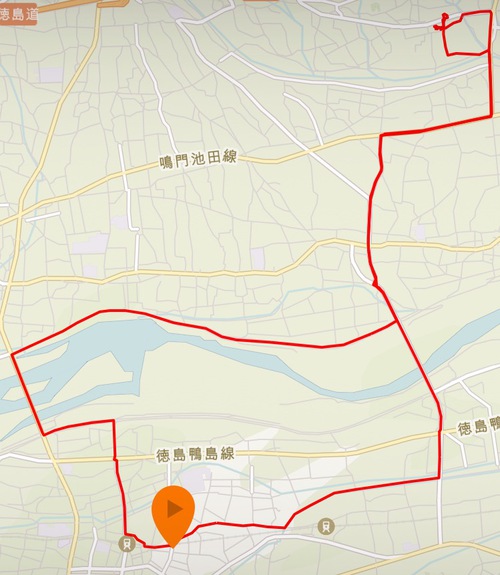 第六番札所安楽寺へランニング