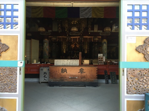 第六番札所安楽寺へランニング