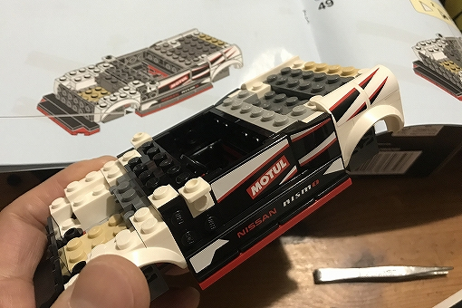 LEGO GT-R NISMOの製作