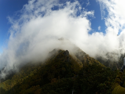 「阿弥陀岳 南陵」2021/09/25