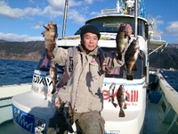 福井県 敦賀 ジギング船 メバル＆ヤリイカ調査便
2月3日(水)