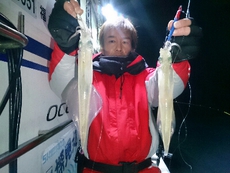 福井県敦賀ビッグフィンスクイッド 深夜ヤリイカ便
1月28日(土)