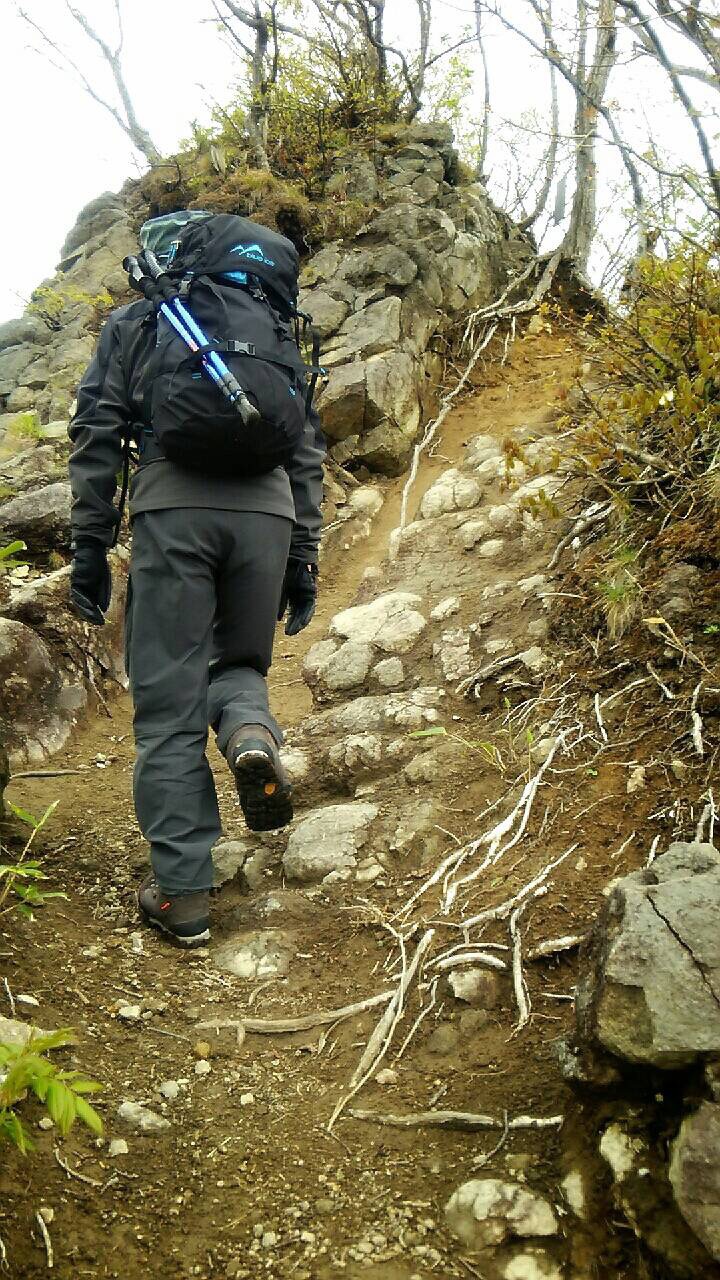 怖かった 八剣山登り