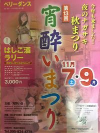 第13回宵酔いまつり 2015/11/12 19:27:58