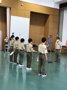 上進・入隊式 2020/06/29 16:42:12