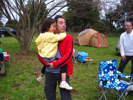 成田ゆめ牧場ACでお花見キャンプ