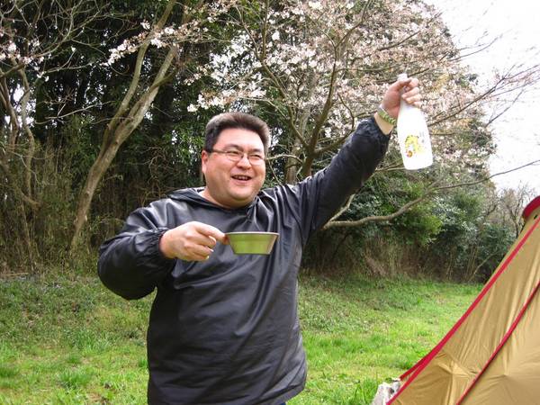 成田ゆめ牧場ACでお花見キャンプ